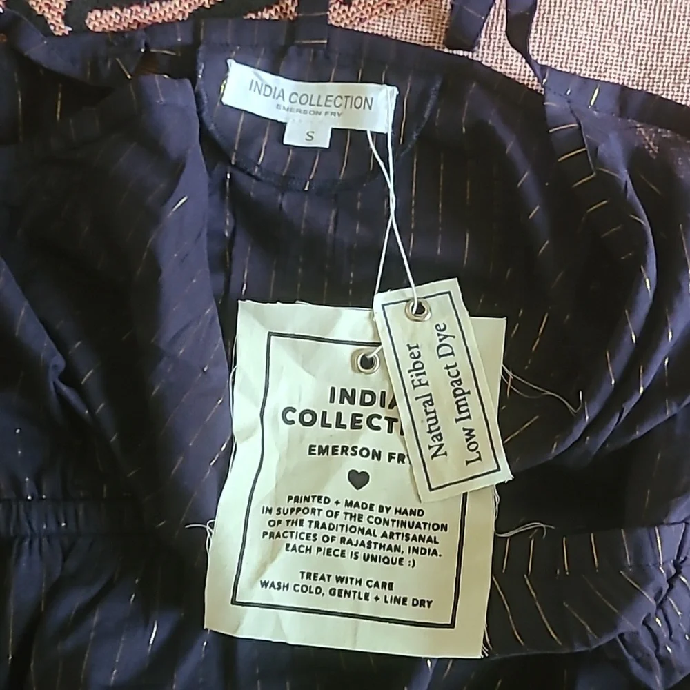 Emerson Fry Little Island faux wrap dress - Picture 3 of 5